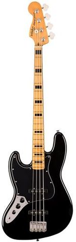 Fender SQ CV 70s Jazz Bass LH MN Blk Gtr