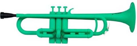 ZO Plastic SCREAMIN GREEN Trumpet
