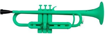 ZO Plastic SCREAMIN GREEN Trumpet