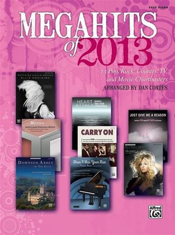 Megahits of 2013 Easy Piano