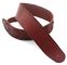 DSL 2.5in BLACK MAROON Leather Strap