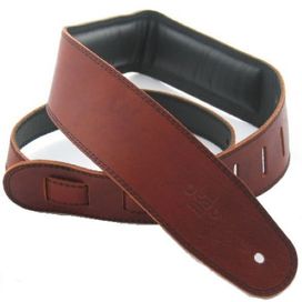 DSL 2.5in Padded Black and Maroon Strap