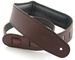 DSL XL 2.5in Black Leather Strap