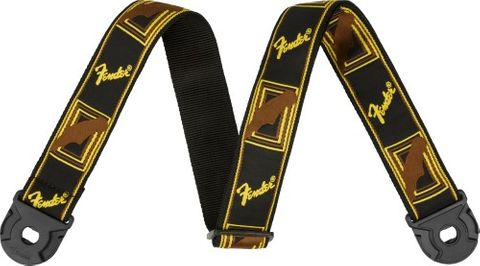 Fender Quickgrip Bl/Yl/Br Mono Strap