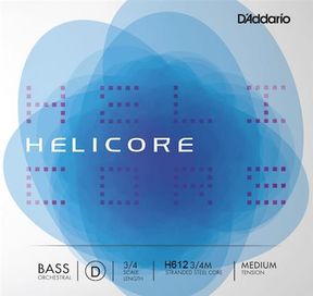 Helicore 3/4 MED D Double Bass String