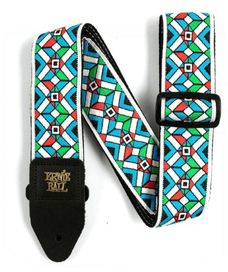 Ernie Ball Jacq Kaleidoscpe Blue Strap