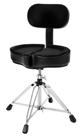 Ahead 1854 Spinal G BLK 4 Leg Drum Stool
