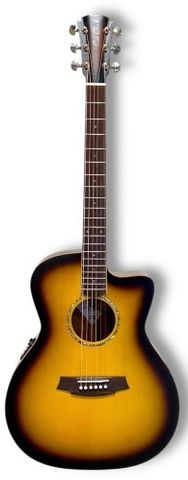 Cole Clark CCSAN1EC-SMAH-SUN Ac/El