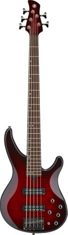 Yamaha TRBX605FM Dark Red Burst Bass Gtr