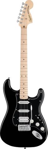 Fender Black Affinity Strat HSS
