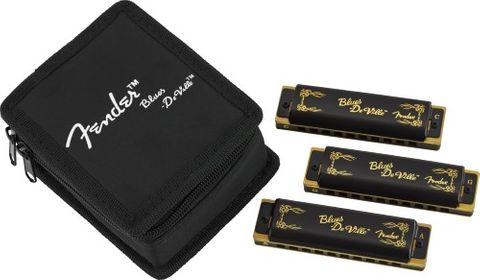 Fender Blues DeVille 3 Pack Harmonicas