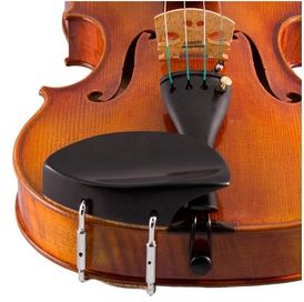 4/4 Ebony Teka Violin Chinrest