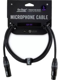Onstage 6ft Pro Mic Cable XLR-XLR
