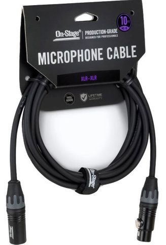 Onstage 10ft Pro Mic Cable XLR-XLR
