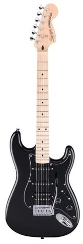 Fender Junior Squier Aff Strat  Black