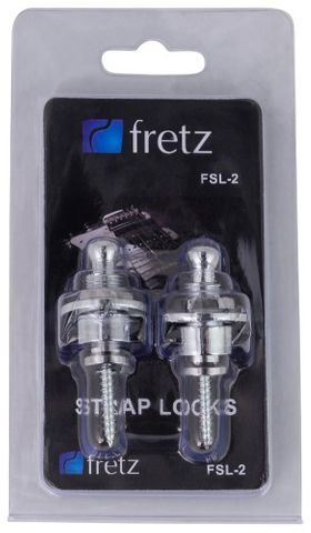 Fretz Chrome Strap Lock