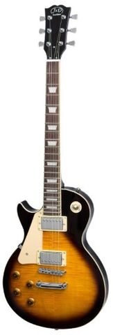 J&D DLPLVSB Left Hand Electric Guitar