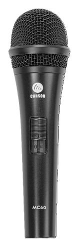 Carson MC60 Black Microphone
