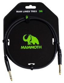 Mammoth 3ft TRS Jack to TRS Jack