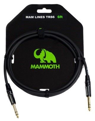 Mammoth 6ft TRS Jack to TRS Jack