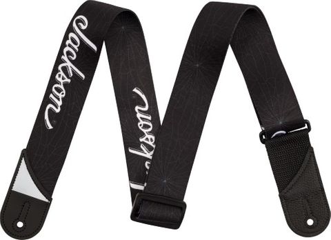 Jackson 2in Black Guitar Strap