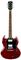 SX GTSE4SKTWR Red Elect Guitar w Access