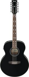 Ibanez AJ7012M1EBK Ac/El Guitar