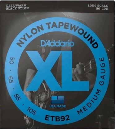 Daddario ETB92 Tapewound 50-105 Bass Str