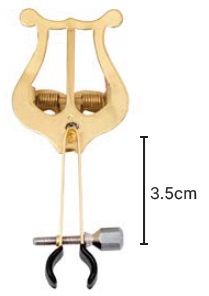WB1374 Trumpet Lyre w Adj Clip