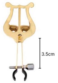 WB1374 Trumpet Lyre w Adj Clip