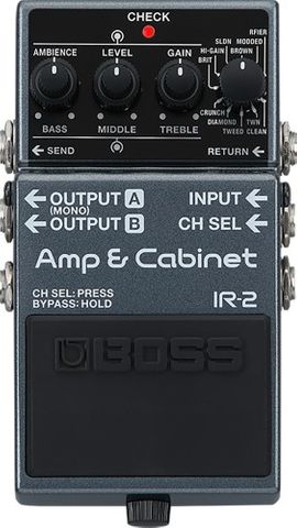 Boss Amp & Cabinet Effects Pedal