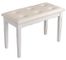 Hemingway HPB13WT WHITE Piano Bench