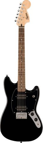 Fender Sqr Sonic Mustang Black Electric