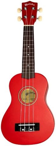 Kealoha UK40 Red Ukulele with bag