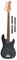 SX VEP62LHB Left Handed Black Bass