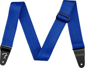 Fender 2in Polypro Logo BLUE Strap