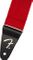 Fender 2in Polypro Logo RED Strap