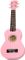 Kealoha UK40 Pink Ukulele with bag