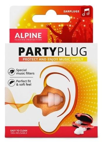 Alpine Transparent PartyPlugs