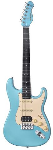 Mooer MSC10 Blue Electric Guitar w Bag
