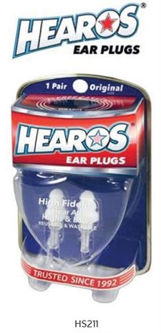 Hearos Hi Fidelity Ear Filters
