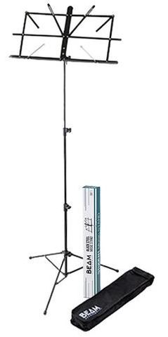 Beam BLACK Music Stand in Bag