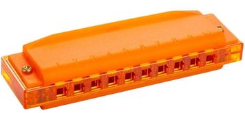 Hohner ORANGE Translucent Harp