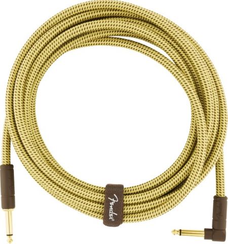 Fender Dlx 15ft Angled Tweed Cable