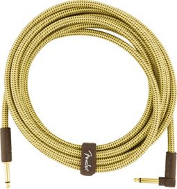 Fender Dlx 15ft Angled Tweed Cable