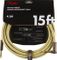Fender Dlx 15ft Angled Tweed Cable