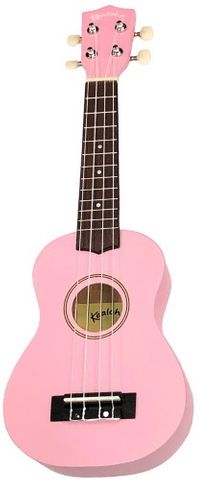 Kealoha UK40 Pink Ukulele with bag