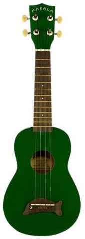 Makala SOPRANO Dolphin GREEN Ukulele