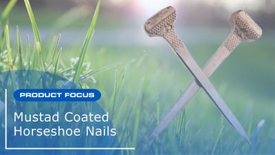 MUSTAD COATED HORSESHOE NAILS