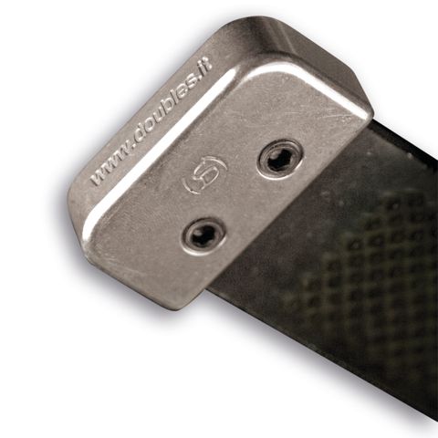 Double S Rasp End Cover - Alum